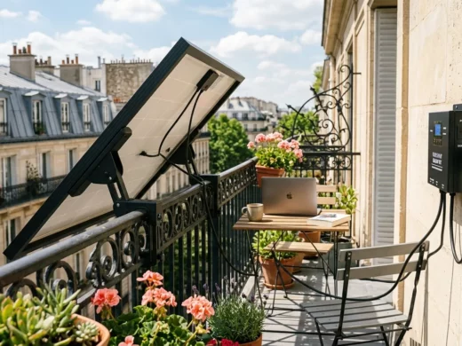 Panneaux solaire pour balcon sans électricien : une installation facile et autonome