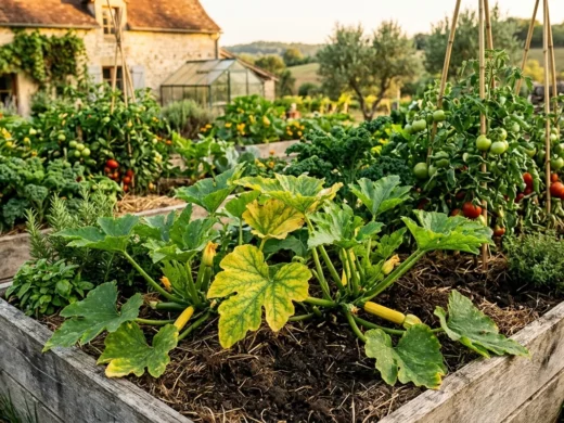 Pourquoi les feuilles de courgettes jaunissent : causes et solutions