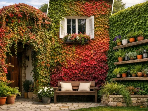 Vigne vierge : 3 façons spectaculaires de transformer votre façade en mur végétal