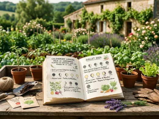 Calendrier lunaire pour le jardinage : plantez en harmonie avec les phases de la Lune