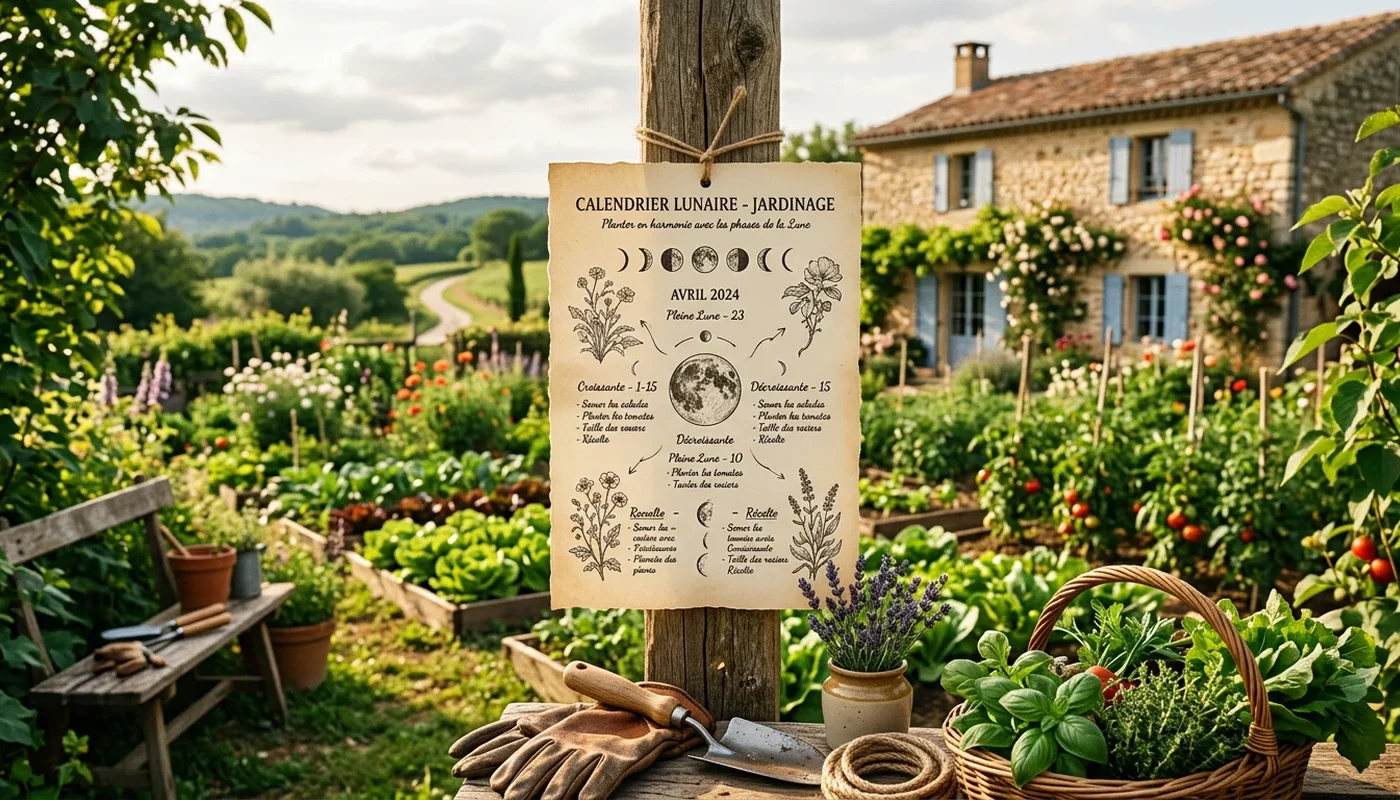 Calendrier lunaire pour le jardinage : plantez en harmonie avec les phases de la Lune