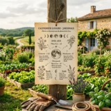 Calendrier lunaire pour le jardinage : plantez en harmonie avec les phases de la Lune