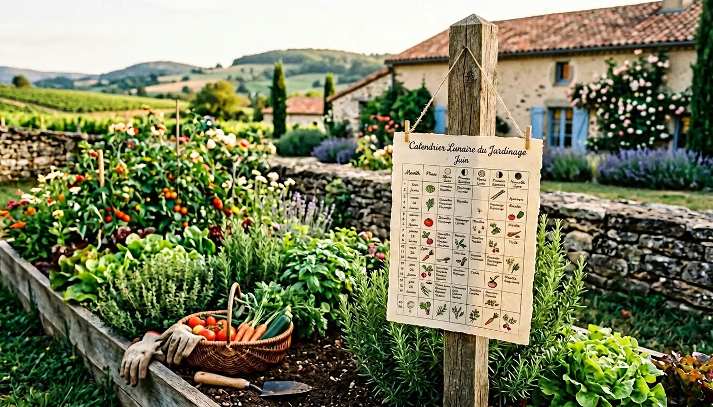 Calendrier lunaire du jardinage : plantez et cultivez en harmonie avec les phases de la lune