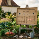 Calendrier lunaire pour le jardinage : cultiver en harmonie avec les phases de la lune