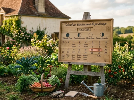 Calendrier lunaire pour le jardinage : cultiver en harmonie avec les phases de la lune
