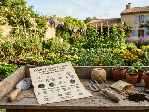 Calendrier lunaire pour le jardinage : semez et cultivez en harmonie avec les phases de la lune