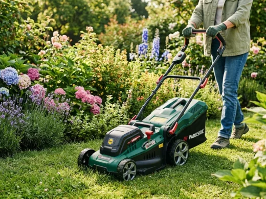 Cette tondeuse sans fil Parkside va transformer tes corvées de tonte en partie de plaisir